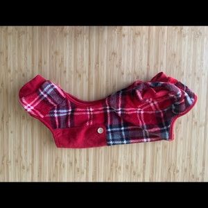 2 matching dog onesies